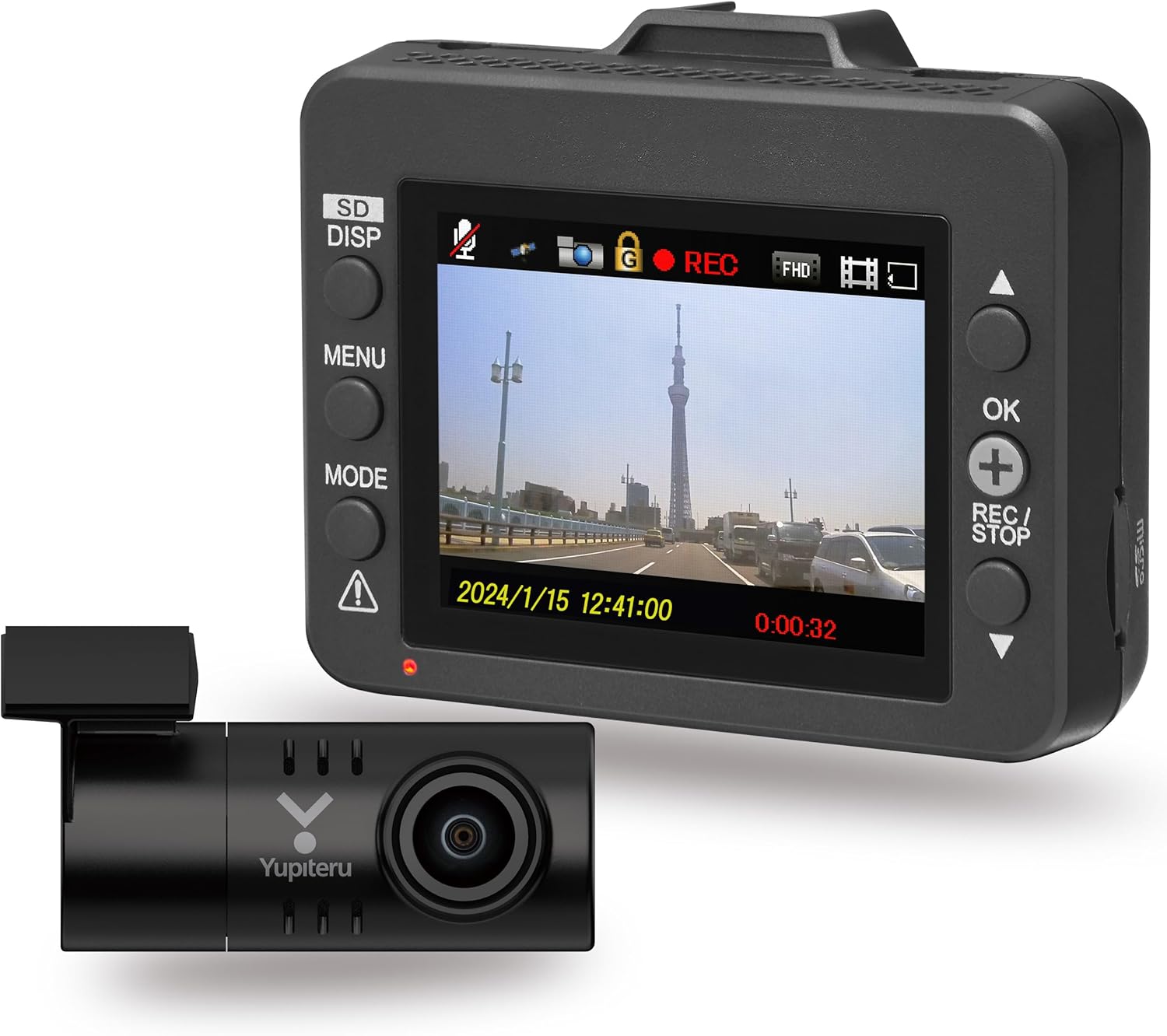 BEST BUY 2020 ドライブレコーダー | ユピテル marumie Q-03／SN